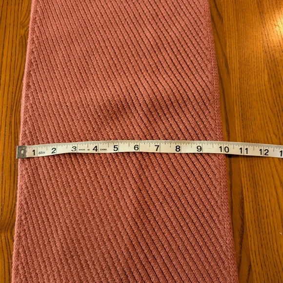 All Saints Brick Colored Acrylic/Wool Blend Scarf - NEW - Picture 2 of 6